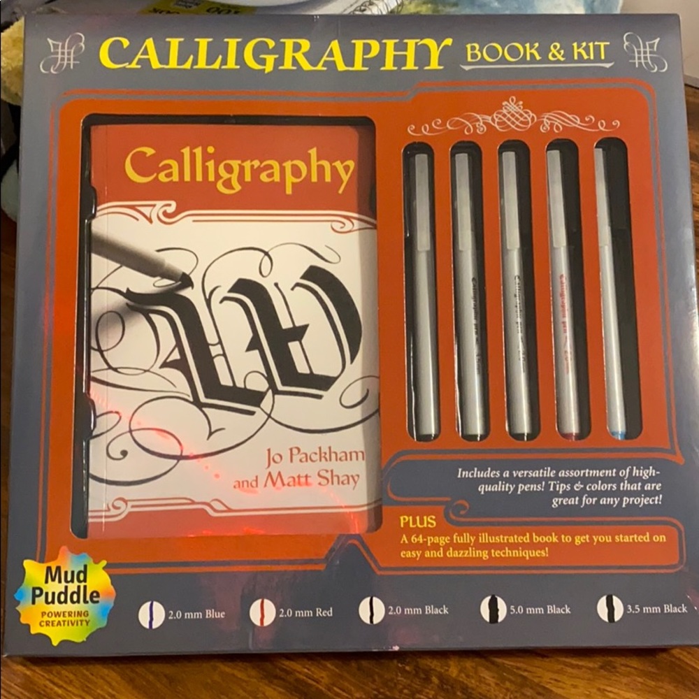 Calligraphy Book & Kit